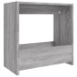 vidaXL Beistelltisch Grau Sonoma 50x26x50 cm Holzwerkstoff vidaXL Beistelltisch Grau Sonoma 50x26x50 cm Holzwerkstoff