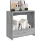 vidaXL Beistelltisch Grau Sonoma 50x26x50 cm Holzwerkstoff vidaXL Beistelltisch Grau Sonoma 50x26x50 cm Holzwerkstoff