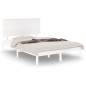 vidaXL Massivholzbett Weiß 120x190 cm vidaXL Massivholzbett Weiß 120x190 cm