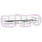 vidaXL 8-tlg. Garten-Lounge-Set Weiß Massivholz Kiefer vidaXL 8-tlg. Garten-Lounge-Set Weiß Massivholz Kiefer
