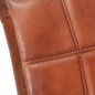 vidaXL Freischwinger 6 Stk. Braun Echtleder vidaXL Freischwinger 6 Stk. Braun Echtleder