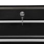 vidaXL Werkstattwagen mit 5 Schubladen Schwarz 69x33x77 cm Stahl vidaXL Werkstattwagen mit 5 Schubladen Schwarz 69x33x77 cm Stahl