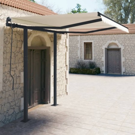 vidaXL Stützen für Markisen Anthrazit 300x245 cm Eisen 