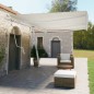 vidaXL Stützen für Markisen Weiß 600x245 cm Eisen vidaXL Stützen für Markisen Weiß 600x245 cm Eisen