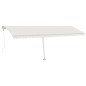 vidaXL Stützen für Markisen Weiß 600x245 cm Eisen vidaXL Stützen für Markisen Weiß 600x245 cm Eisen