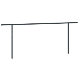 vidaXL Stützen für Markisen Anthrazit 600x245 cm Eisen 