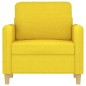 vidaXL Sessel Hellgelb 60 cm Stoff vidaXL Sessel Hellgelb 60 cm Stoff