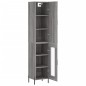 Highboard Grau Sonoma 34,5x34x180 cm Holzwerkstoff Highboard Grau Sonoma 34,5x34x180 cm Holzwerkstoff