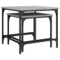 vidaXL Satztische 2 Stk. Grau Sonoma Holzwerkstoff vidaXL Satztische 2 Stk. Grau Sonoma Holzwerkstoff