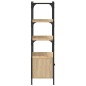 vidaXL Bücherregal 3 Böden Sonoma-Eiche 70x30x109,5 cm Holzwerkstoff vidaXL Bücherregal 3 Böden Sonoma-Eiche 70x30x109,5 cm Holzwerkstoff