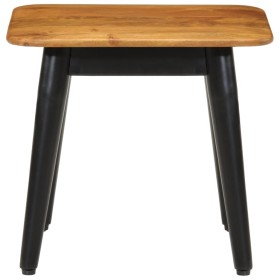 vidaXL Couchtisch 45x45x40 cm Massivholz Mango und Eisen
