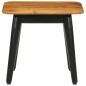 vidaXL Couchtisch 45x45x40 cm Massivholz Mango und Eisen vidaXL Couchtisch 45x45x40 cm Massivholz Mango und Eisen