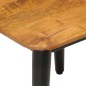 vidaXL Couchtisch 45x45x40 cm Massivholz Mango und Eisen vidaXL Couchtisch 45x45x40 cm Massivholz Mango und Eisen