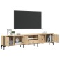 vidaXL TV-Schrank mit Schublade Sonoma-Eiche 200x25x44cm Holzwerkstoff vidaXL TV-Schrank mit Schublade Sonoma-Eiche 200x25x44cm Holzwerkstoff
