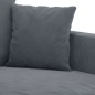 vidaXL Sessel Dunkelgrau 60 cm Samt vidaXL Sessel Dunkelgrau 60 cm Samt