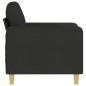 vidaXL Sessel Schwarz 60 cm Stoff vidaXL Sessel Schwarz 60 cm Stoff