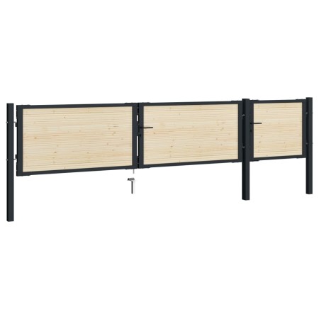 vidaXL Zaunlatten 30 Stk. Massivholz Fichte 
