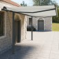 vidaXL Stützen für Markisen Anthrazit 450x245 cm Eisen vidaXL Stützen für Markisen Anthrazit 450x245 cm Eisen