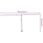 vidaXL Stützen für Markisen Anthrazit 600x245 cm Eisen vidaXL Stützen für Markisen Anthrazit 600x245 cm Eisen