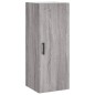 Highboard Grau Sonoma 34,5x34x180 cm Holzwerkstoff Highboard Grau Sonoma 34,5x34x180 cm Holzwerkstoff