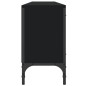 vidaXL TV-Schrank mit Schublade Schwarz 200x25x44 cm Holzwerkstoff vidaXL TV-Schrank mit Schublade Schwarz 200x25x44 cm Holzwerkstoff