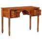vidaXL Schreibtisch mit Schubladen 110x50x76 cm Massivholz Akazie vidaXL Schreibtisch mit Schubladen 110x50x76 cm Massivholz Akazie