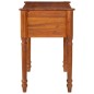 vidaXL Schreibtisch mit Schubladen 110x50x76 cm Massivholz Akazie vidaXL Schreibtisch mit Schubladen 110x50x76 cm Massivholz Akazie