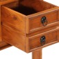 vidaXL Schreibtisch mit Schubladen 110x50x76 cm Massivholz Akazie vidaXL Schreibtisch mit Schubladen 110x50x76 cm Massivholz Akazie