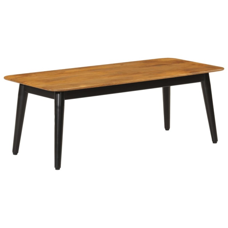 vidaXL Couchtisch 110x50x40 cm Massivholz Mango und Eisen vidaXL Couchtisch 110x50x40 cm Massivholz Mango und Eisen