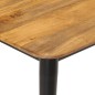 vidaXL Couchtisch 110x50x40 cm Massivholz Mango und Eisen vidaXL Couchtisch 110x50x40 cm Massivholz Mango und Eisen
