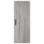 Highboard Grau Sonoma 34,5x34x180 cm Holzwerkstoff Highboard Grau Sonoma 34,5x34x180 cm Holzwerkstoff