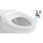 EISL Dusch-WC-Aufsatz Soft Close Weiß EISL Dusch-WC-Aufsatz Soft Close Weiß