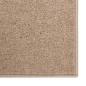 vidaXL Teppich Kurzflor 80x150 cm Braun vidaXL Teppich Kurzflor 80x150 cm Braun