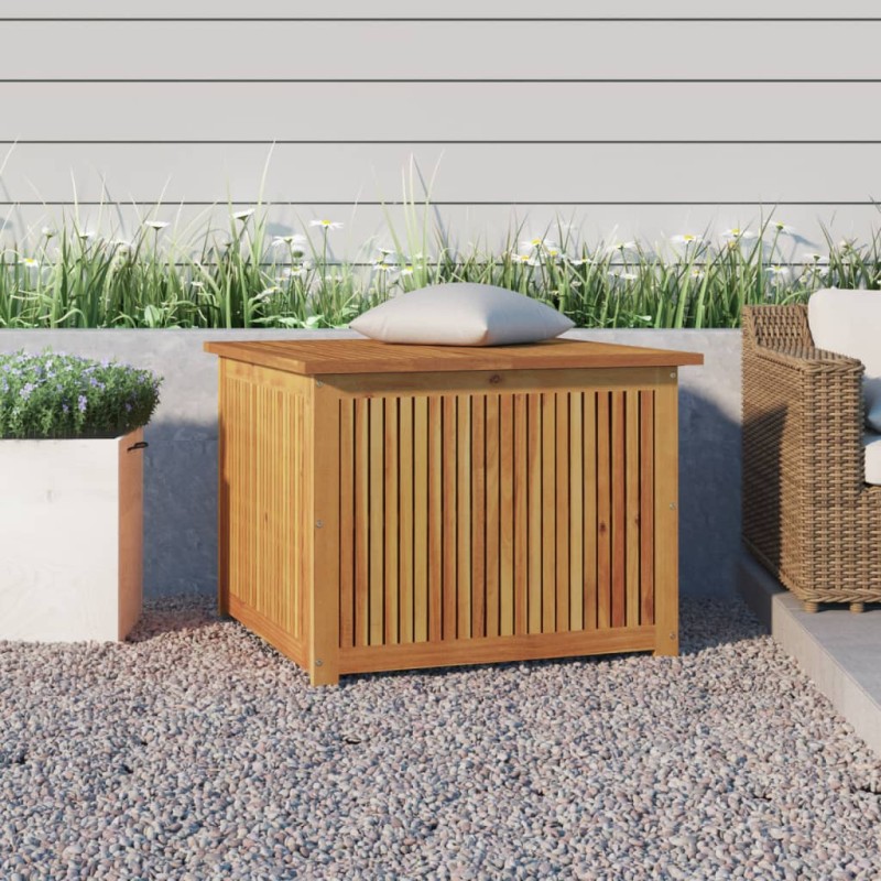 vidaXL Gartenbox 75x75x58 cm Massivholz Akazie vidaXL Gartenbox 75x75x58 cm Massivholz Akazie