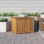 vidaXL Gartenbox 75x75x58 cm Massivholz Akazie vidaXL Gartenbox 75x75x58 cm Massivholz Akazie
