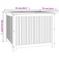 vidaXL Gartenbox 75x75x58 cm Massivholz Akazie vidaXL Gartenbox 75x75x58 cm Massivholz Akazie