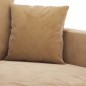 vidaXL 2-Sitzer-Sofa Braun 140 cm Samt vidaXL 2-Sitzer-Sofa Braun 140 cm Samt