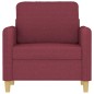 vidaXL Sessel Weinrot 60 cm Stoff vidaXL Sessel Weinrot 60 cm Stoff