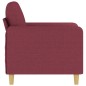 vidaXL Sessel Weinrot 60 cm Stoff vidaXL Sessel Weinrot 60 cm Stoff