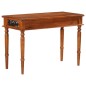 vidaXL Schreibtisch mit Schublade 110x50x76 cm Massivholz Akazie vidaXL Schreibtisch mit Schublade 110x50x76 cm Massivholz Akazie