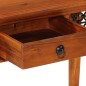 vidaXL Schreibtisch mit Schublade 110x50x76 cm Massivholz Akazie vidaXL Schreibtisch mit Schublade 110x50x76 cm Massivholz Akazie