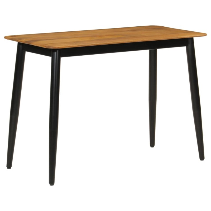 vidaXL Esstisch 112x52x76 cm Massivholz Mango und Eisen vidaXL Esstisch 112x52x76 cm Massivholz Mango und Eisen