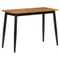 vidaXL Esstisch 112x52x76 cm Massivholz Mango und Eisen vidaXL Esstisch 112x52x76 cm Massivholz Mango und Eisen