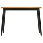 vidaXL Esstisch 112x52x76 cm Massivholz Mango und Eisen vidaXL Esstisch 112x52x76 cm Massivholz Mango und Eisen