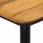 vidaXL Esstisch 112x52x76 cm Massivholz Mango und Eisen vidaXL Esstisch 112x52x76 cm Massivholz Mango und Eisen