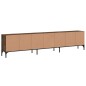 vidaXL TV-Schrank mit Schublade Räuchereiche 200x25x44cm Holzwerkstoff vidaXL TV-Schrank mit Schublade Räuchereiche 200x25x44cm Holzwerkstoff