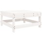vidaXL 5-tlg. Garten-Lounge-Set Weiß Massivholz Kiefer