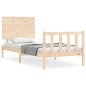 vidaXL Massivholzbett ohne Matratze 100x200 cm Kiefernholz vidaXL Massivholzbett ohne Matratze 100x200 cm Kiefernholz