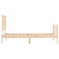 vidaXL Massivholzbett ohne Matratze 100x200 cm Kiefernholz vidaXL Massivholzbett ohne Matratze 100x200 cm Kiefernholz