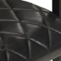 vidaXL Freischwinger 4 Stk. Schwarz Echtleder vidaXL Freischwinger 4 Stk. Schwarz Echtleder